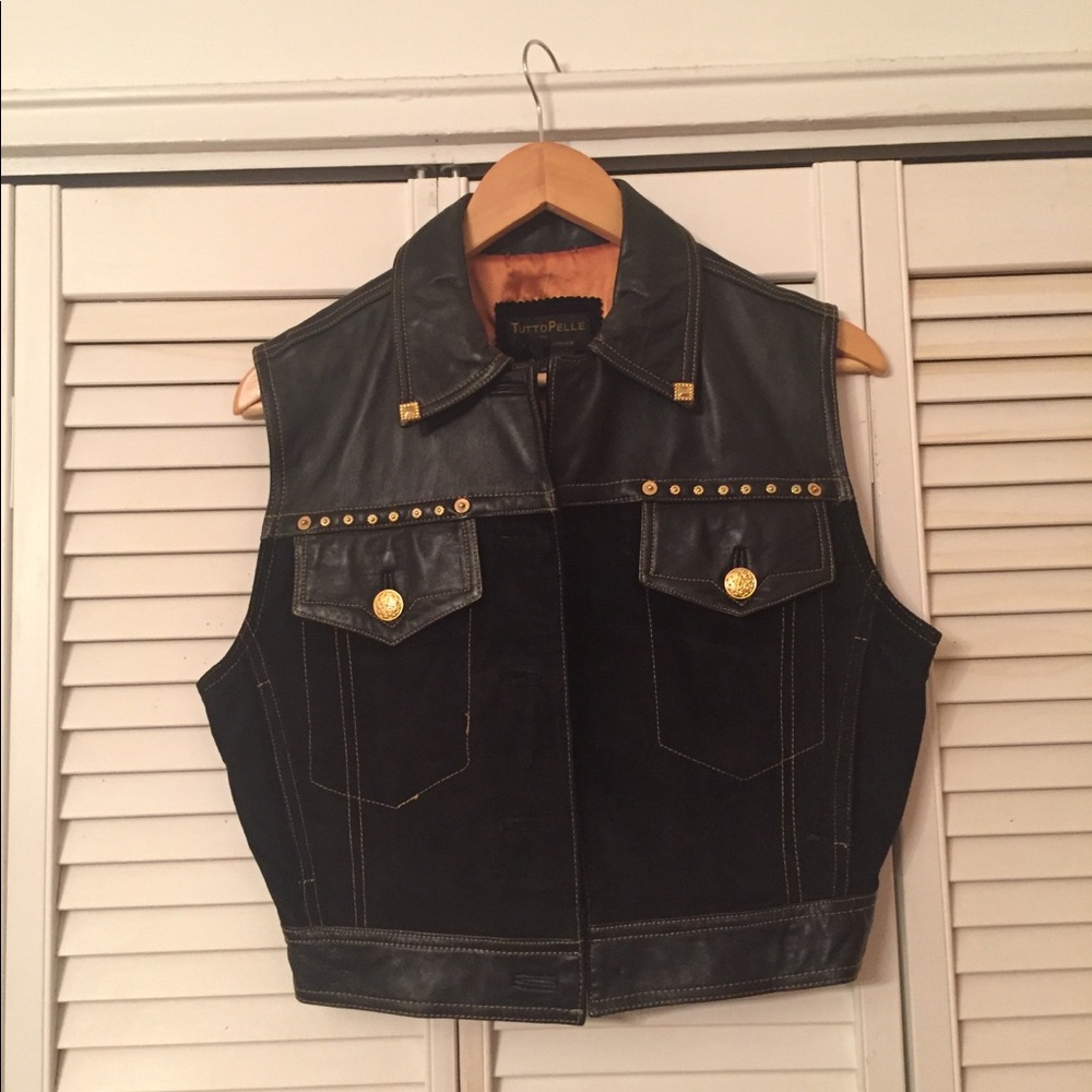 Black leather and swead best